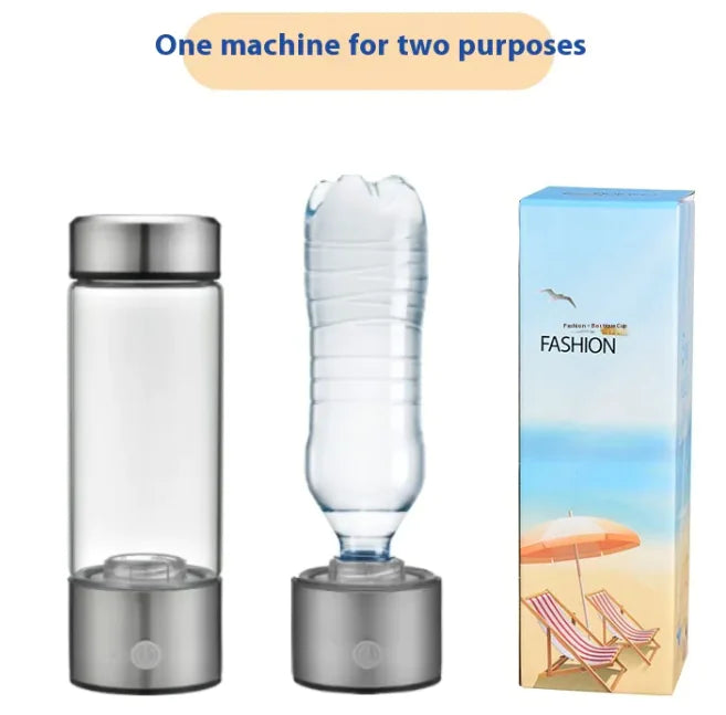 HydroGlow™ Hydrogen Infusion Bottle - Elevate Your Daily Glow From Within