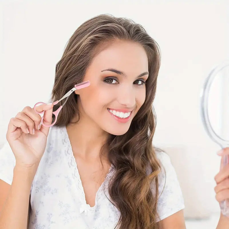 Eyebrow Scissors & Comb Set