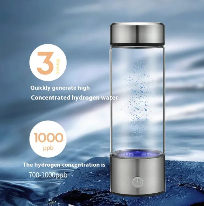 HydroGlow™ Hydrogen Infusion Bottle - Elevate Your Daily Glow From Within